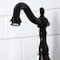 Kingston Brass Bridge Bathroom Faucet with Brass Pop-Up, Oil Rubbed Bronze KS7975TX - alternate 2